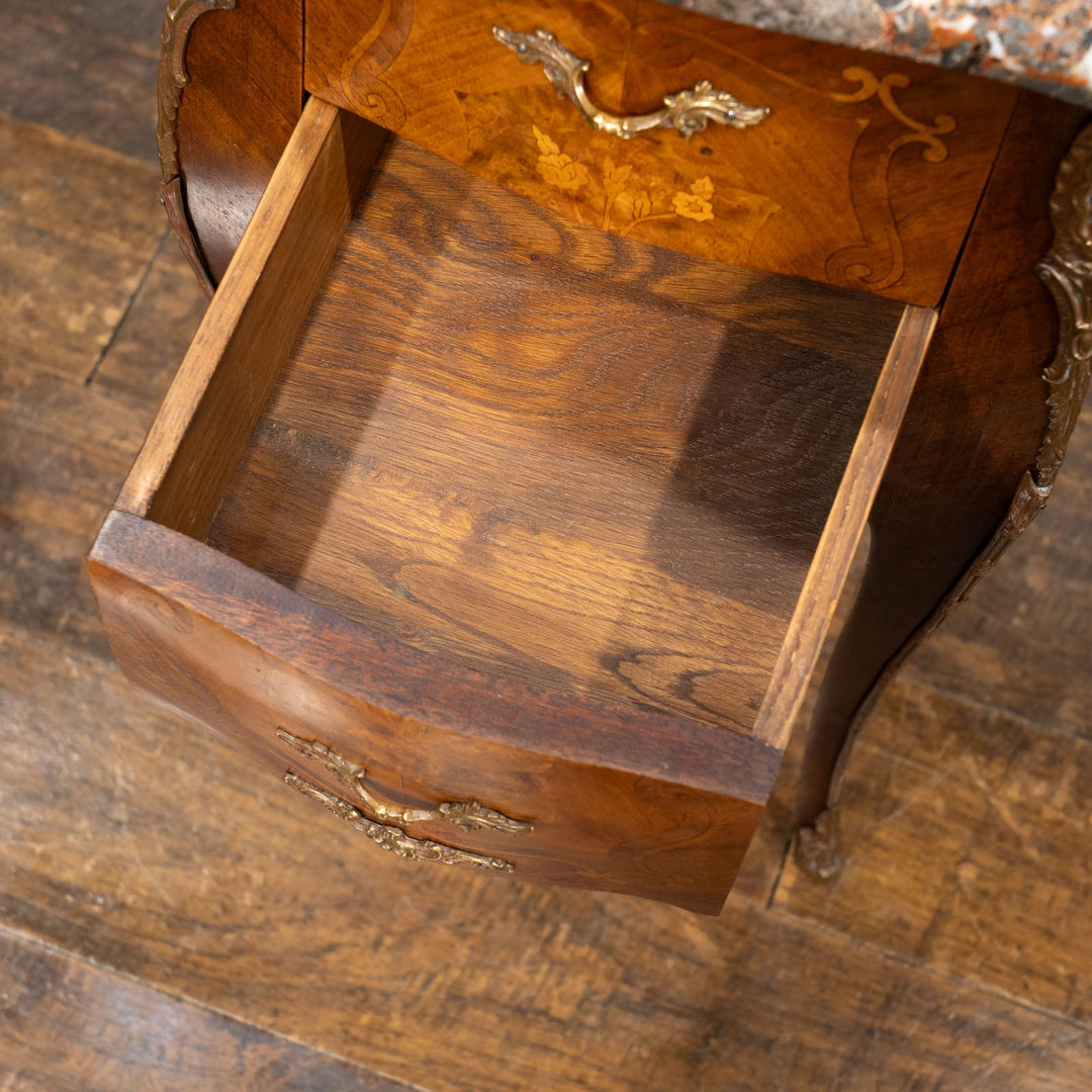 マーブルトップ ベッドサイドテーブル /25L-C2