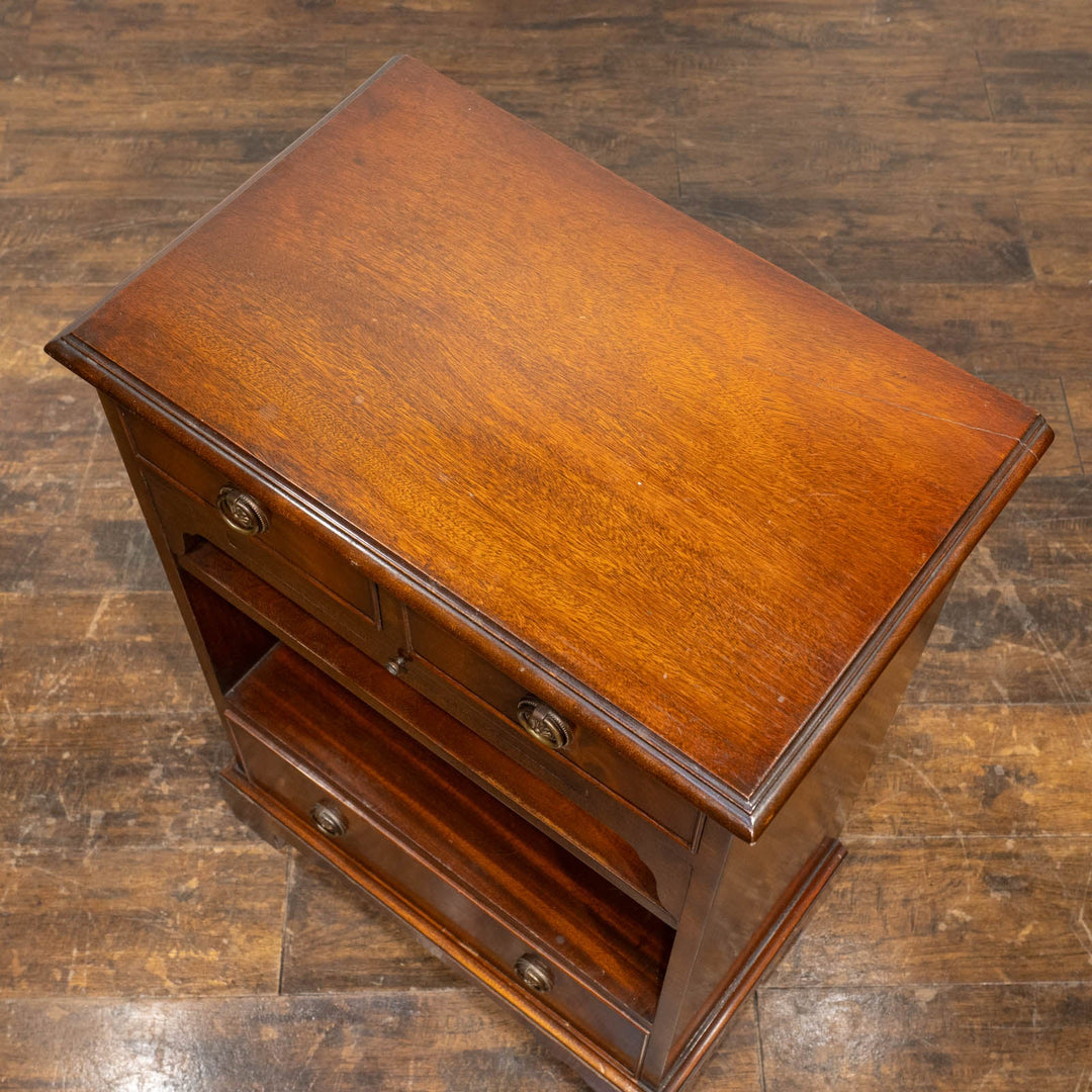 ウォールナット ブラッシングスライド カップボード /25L