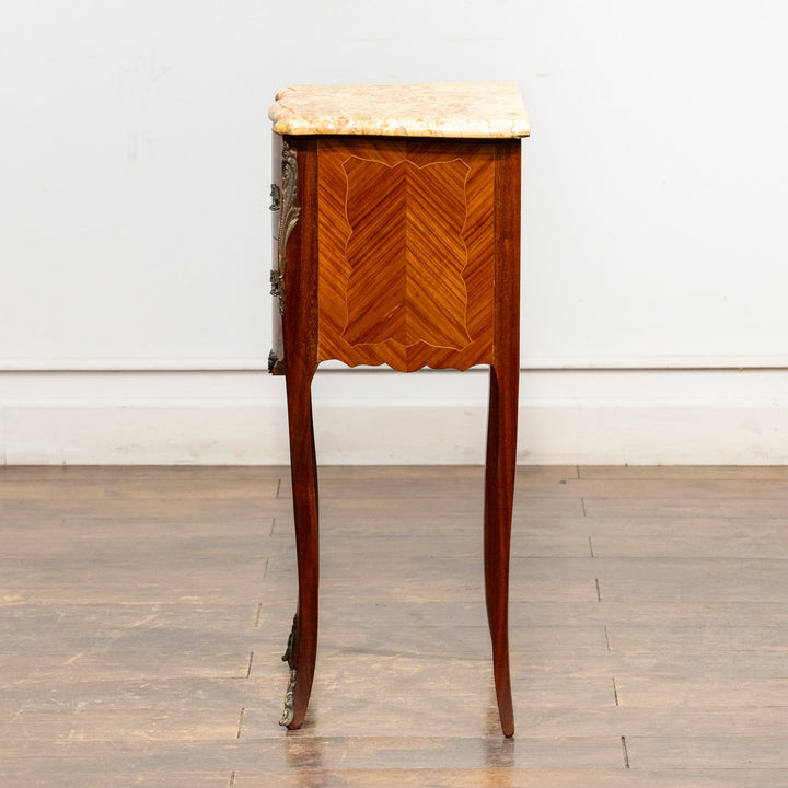 マーブルトップ ベッドサイドテーブル /25L-B2