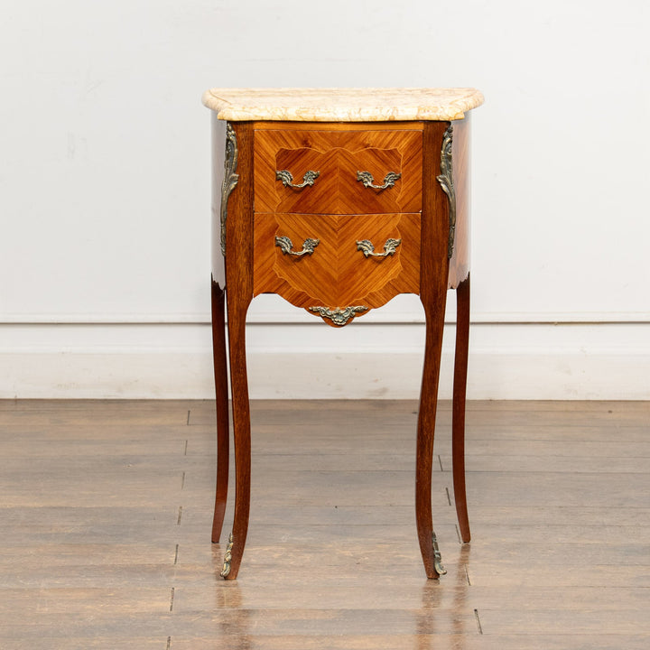 マーブルトップ ベッドサイドテーブル  /25L-B2