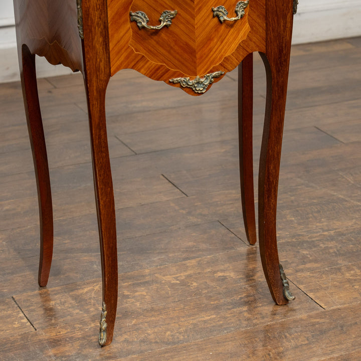 マーブルトップ ベッドサイドテーブル  /25L-B2