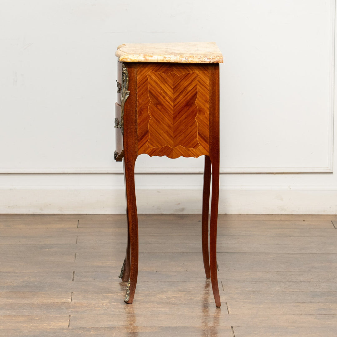 マーブルトップ ベッドサイドテーブル  /25L-B2