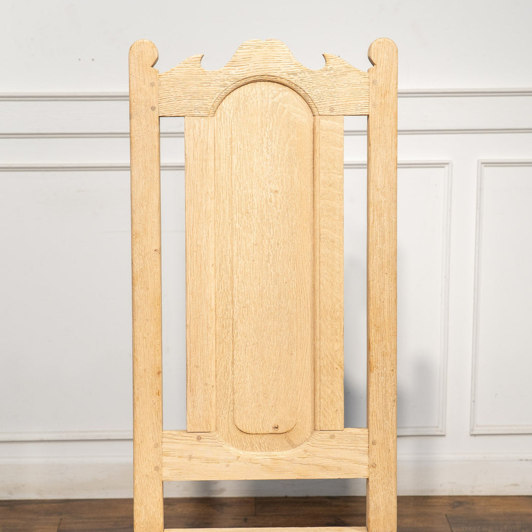 無塗装のナチュラルな木材の質感が魅力的 ハイバック ダイニングチェア /25L-4