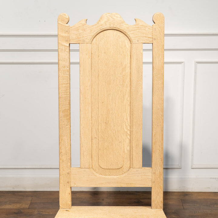 無塗装のナチュラルな木材の質感が魅力的 ハイバック ダイニングチェア /25L-5