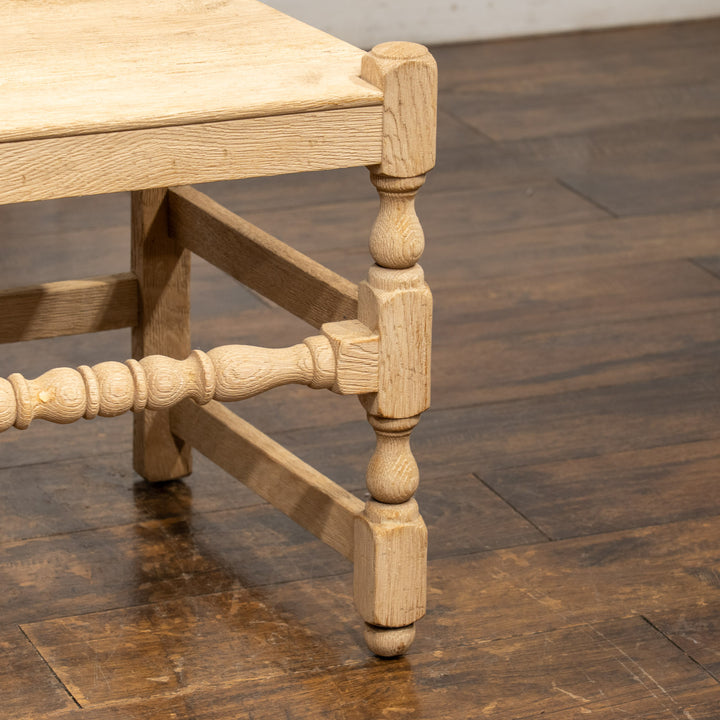 無塗装のナチュラルな木材の質感が魅力的 ハイバック ダイニングチェア /25L-5