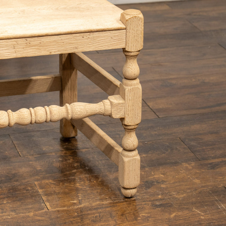 無塗装のナチュラルな木材の質感が魅力的 ハイバック ダイニングチェア /25L-6