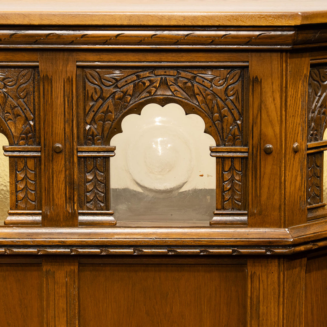 置くだけでパブの雰囲気 英国スタイルの趣きあふれる ホームバーカウンター /25L