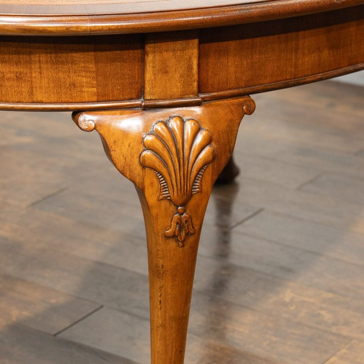 オーク レザートップ ライブラリーテーブル  /25L