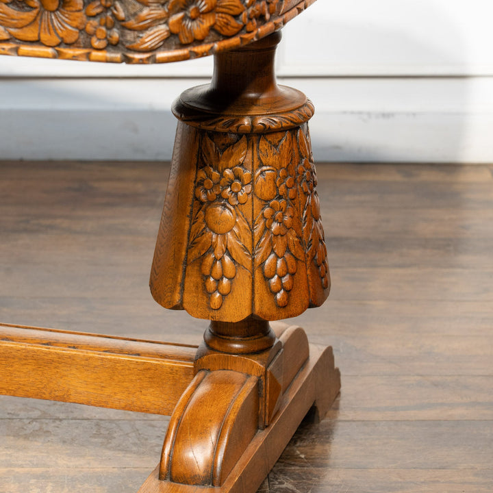 オーク ドローリーフテーブル /25L-E