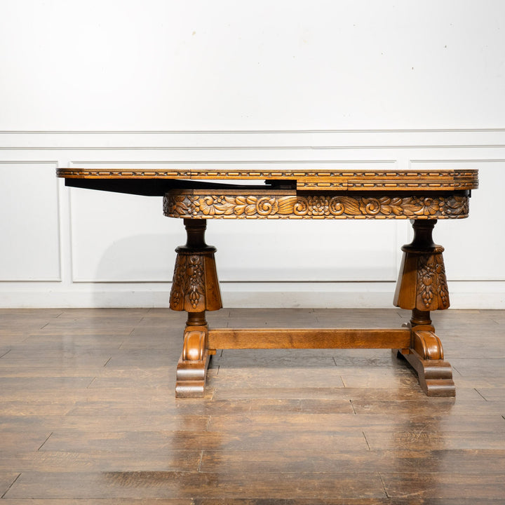 オーク ドローリーフテーブル /25L-E