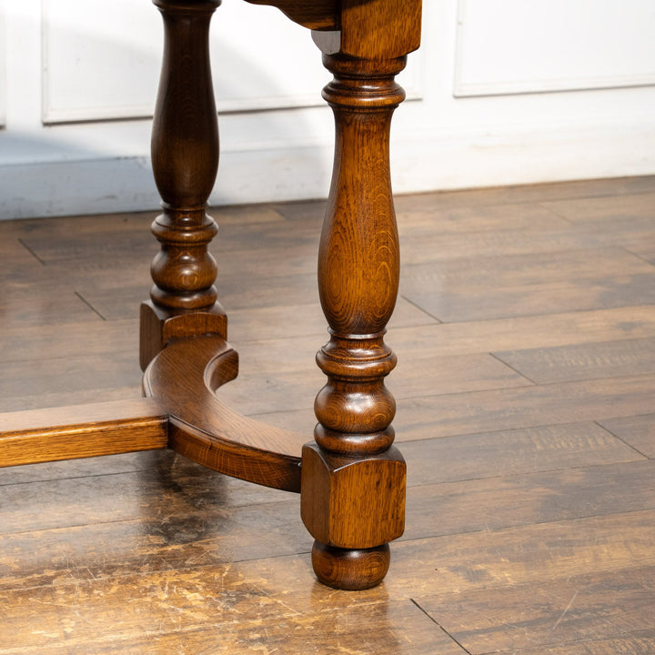 特大サイズへと天板が変化する オーク ラージ エクステンション ダイニングテーブル /25L