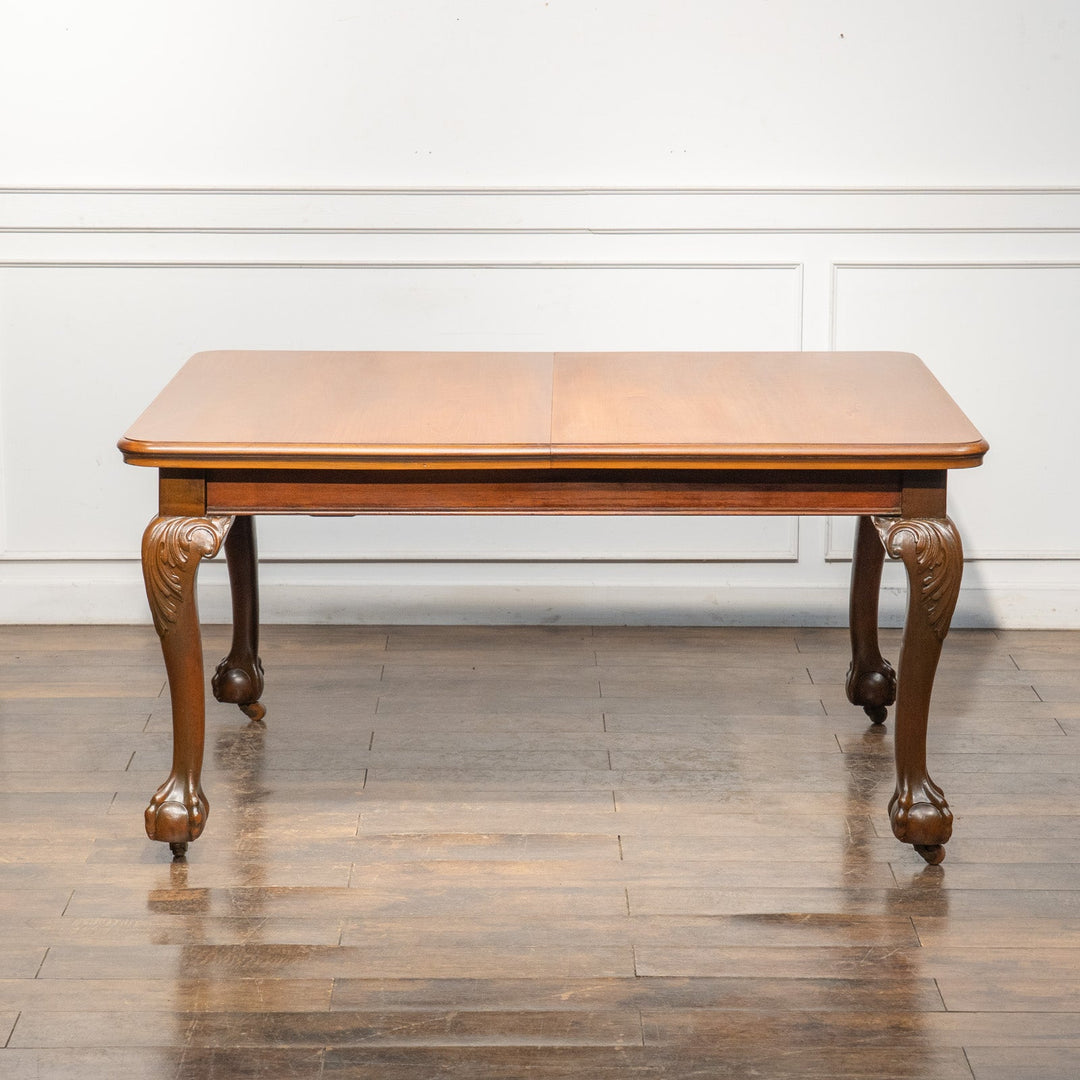 ウォールナット エクステンションダイニングテーブル キャスター付き /25L