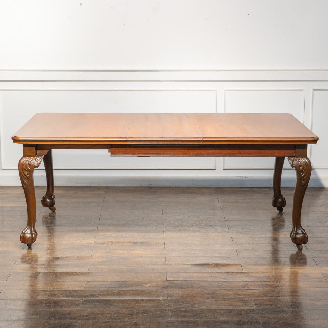 ウォールナット エクステンションダイニングテーブル キャスター付き /25L