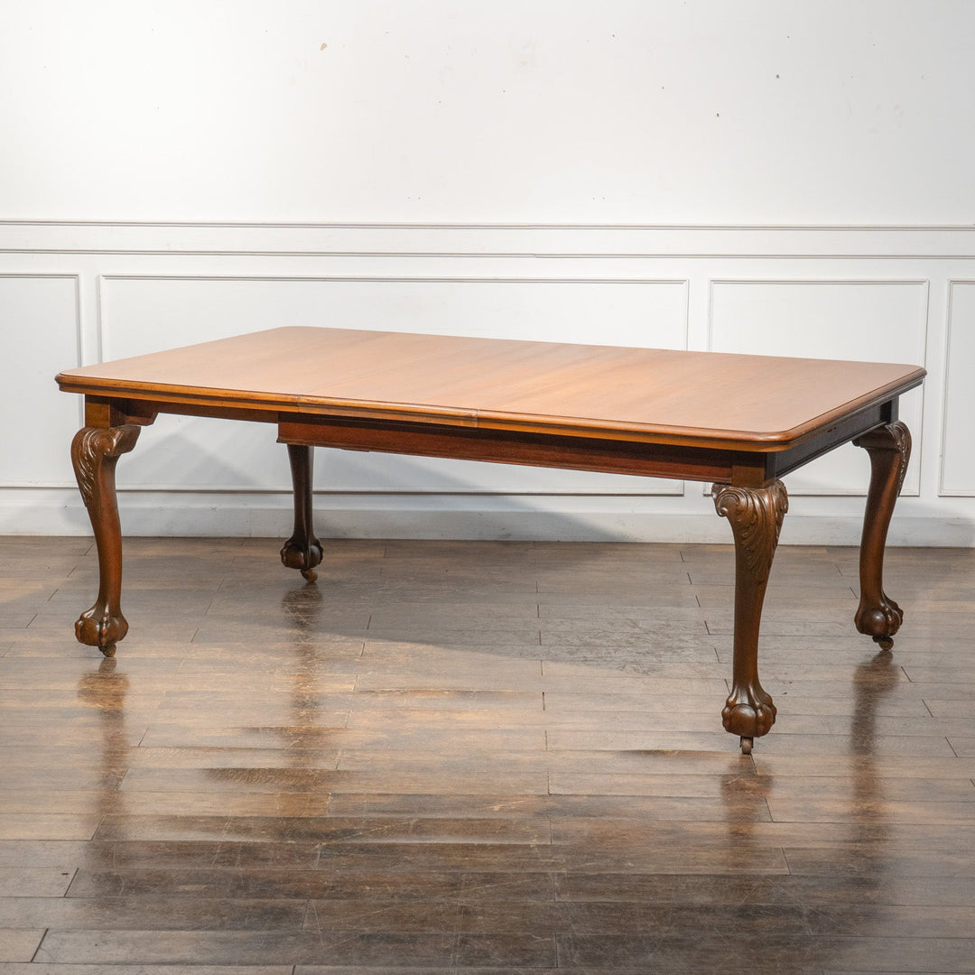 ウォールナット エクステンションダイニングテーブル キャスター付き /25L