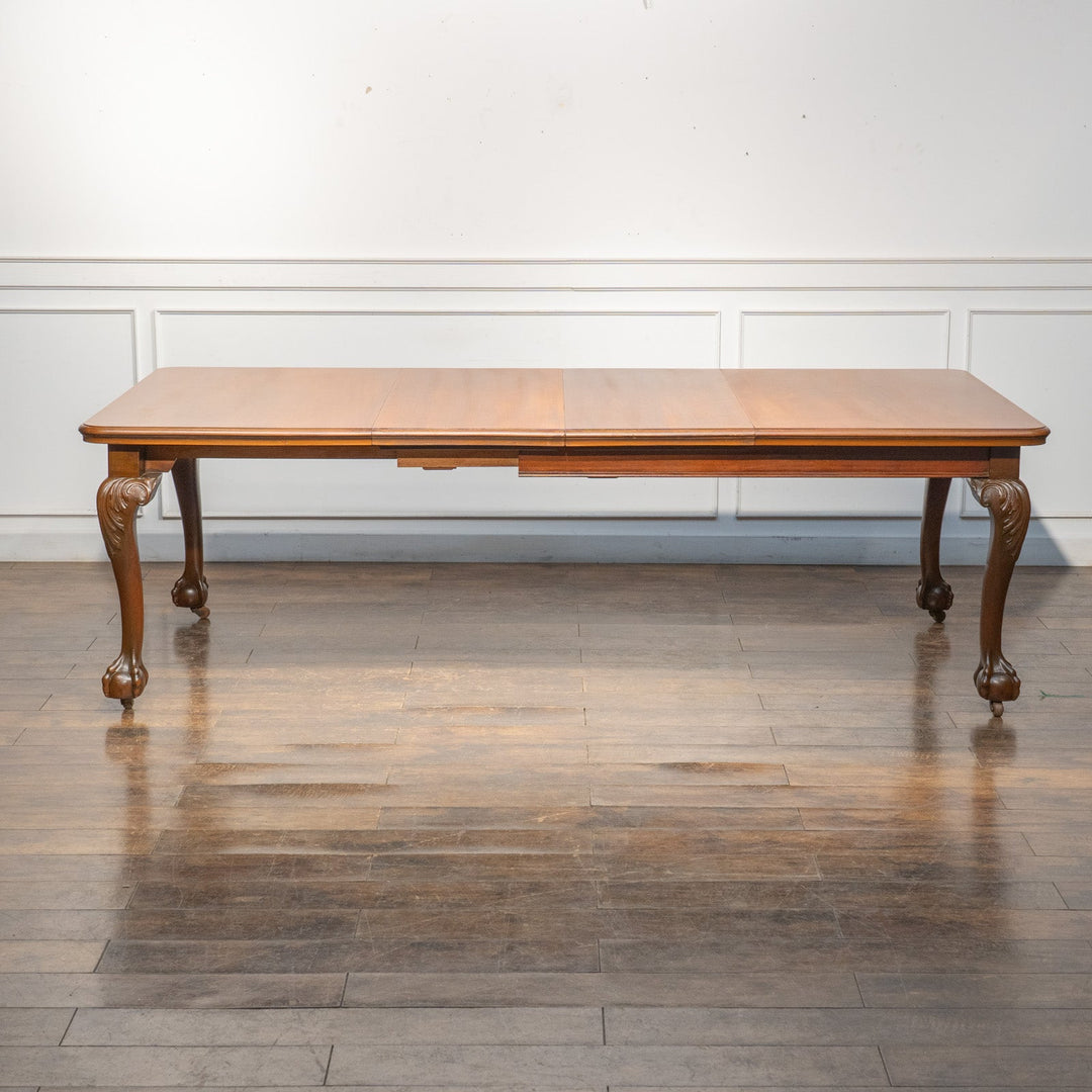 ウォールナット エクステンションダイニングテーブル キャスター付き /25L