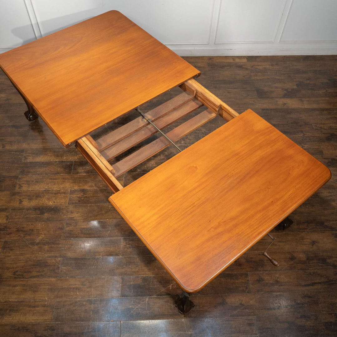 ウォールナット エクステンションダイニングテーブル キャスター付き /25L