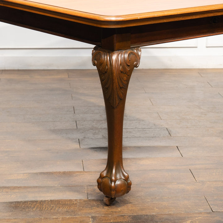 ウォールナット エクステンションダイニングテーブル キャスター付き /25L