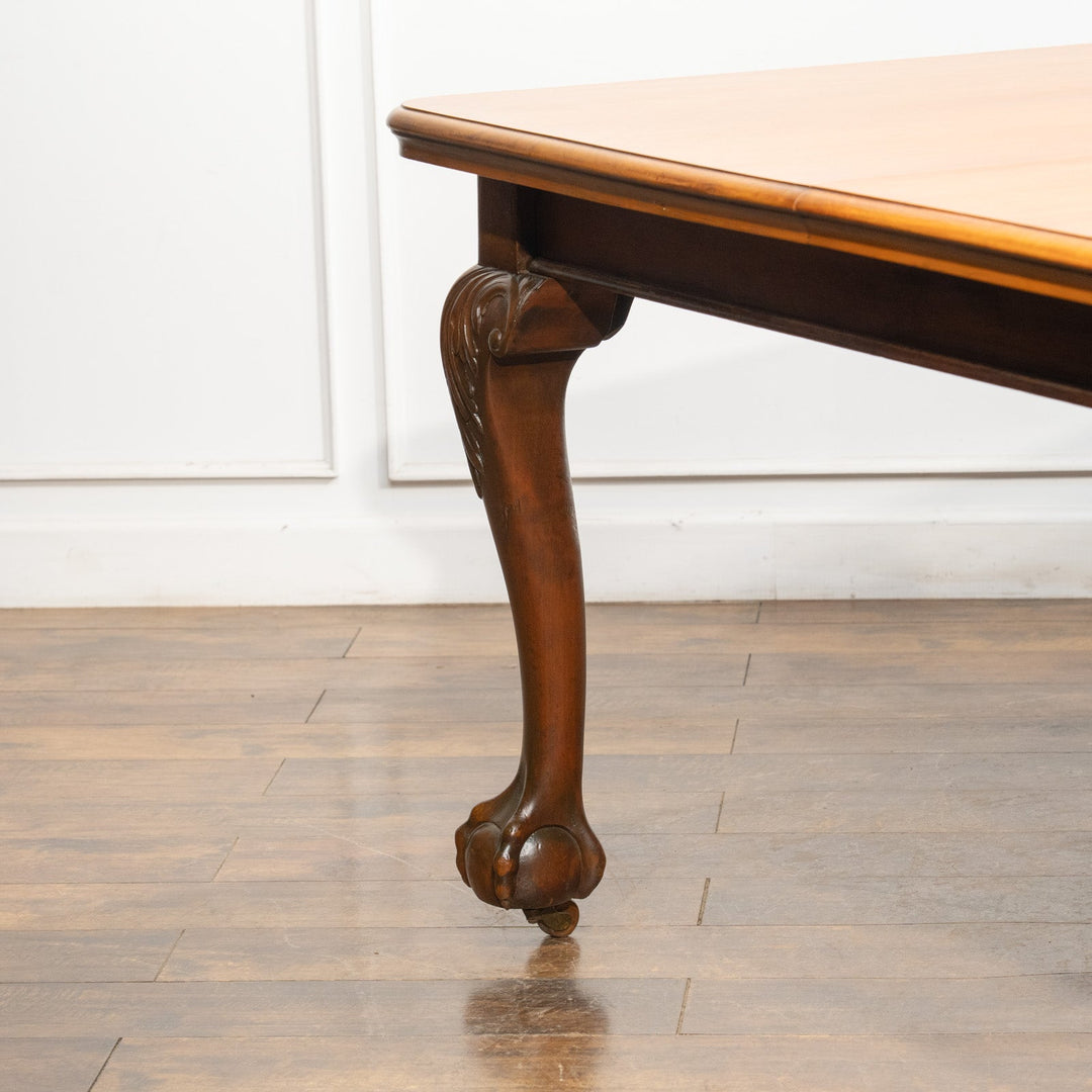 ウォールナット エクステンションダイニングテーブル キャスター付き /25L