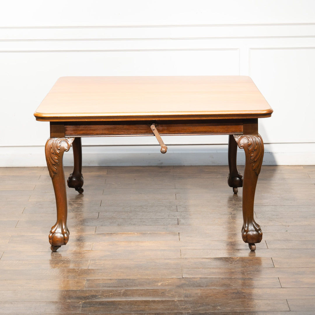 ウォールナット エクステンションダイニングテーブル キャスター付き /25L