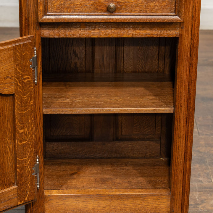 オーク ベッドサイドカップボード /25L-1