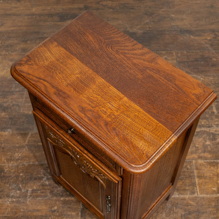 オーク ベッドサイドカップボード /25L-1