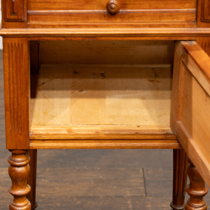 マーブルトップ ベッドサイドテーブル /25L-A