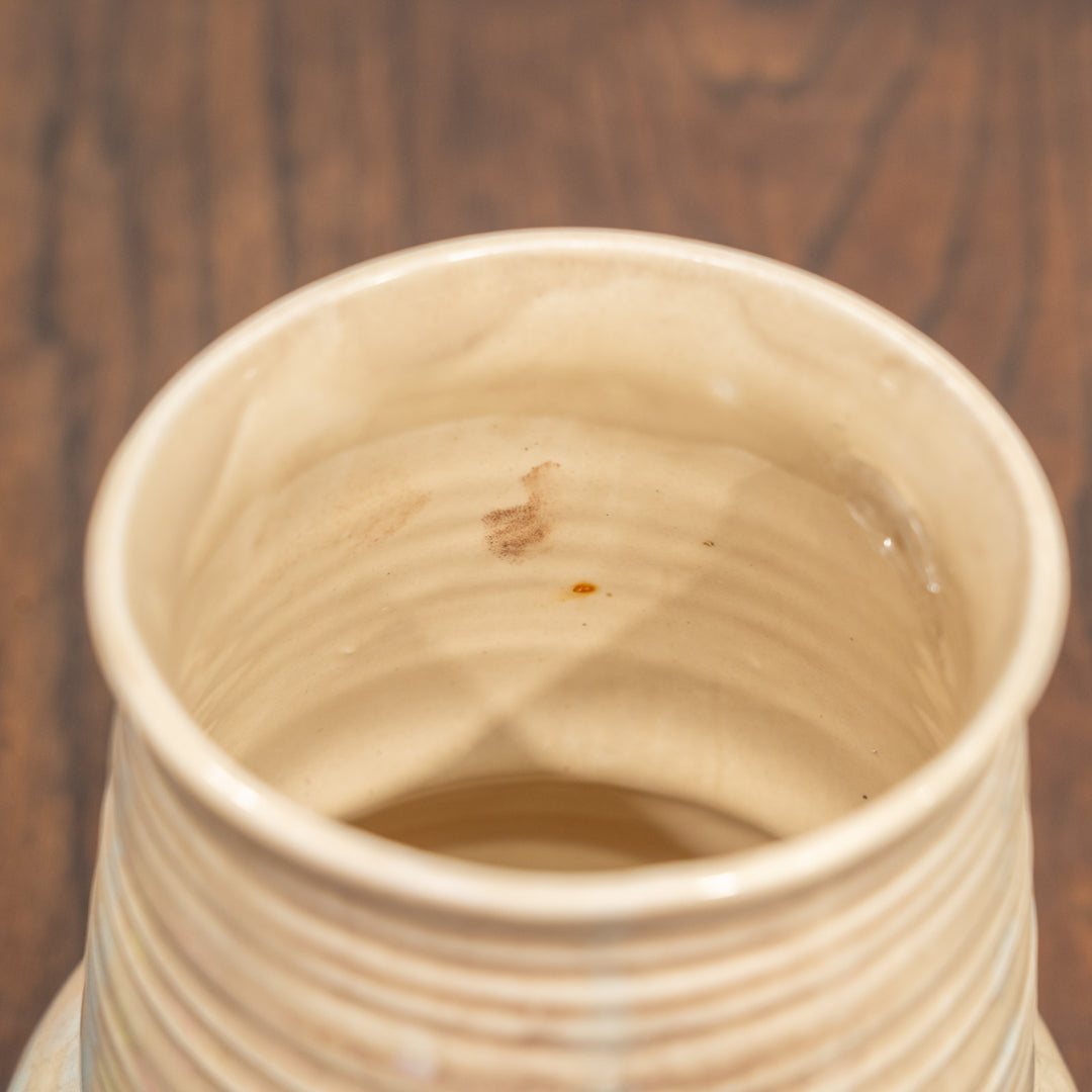 【BESWICK ベスウィック】天然石や結晶を思わせる釉薬が魅力的 フラワーベース /25L