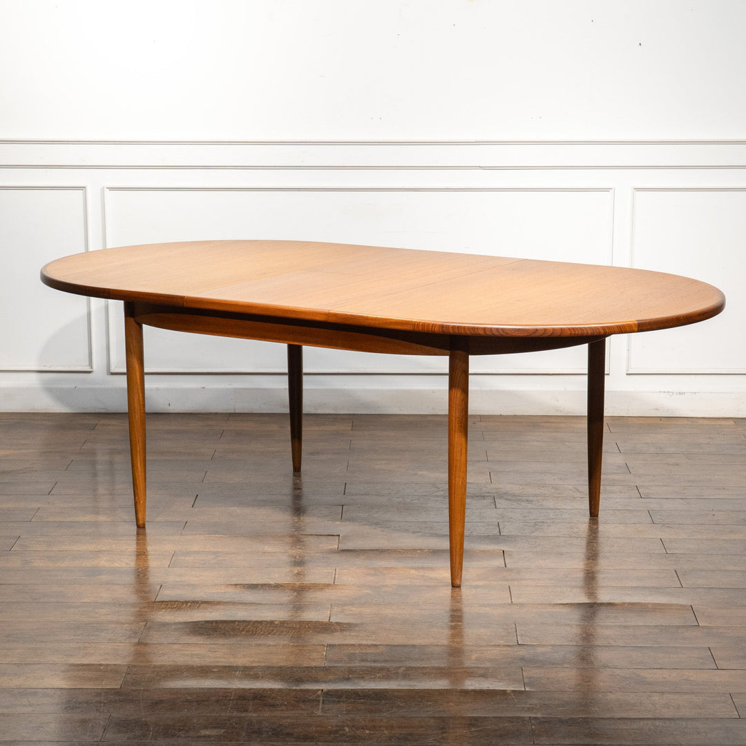 英国【G-PLAN ジープラン Fresco フレスコ】エクステンション オーバル ダイニングテーブル No.4387 /26A