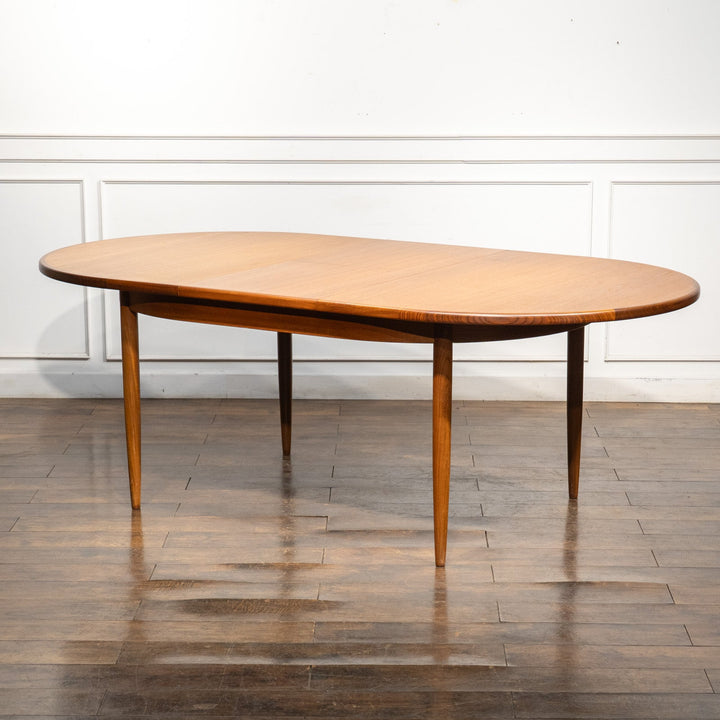 英国【G-PLAN ジープラン Fresco フレスコ】エクステンション オーバル ダイニングテーブル No.4387 /26A