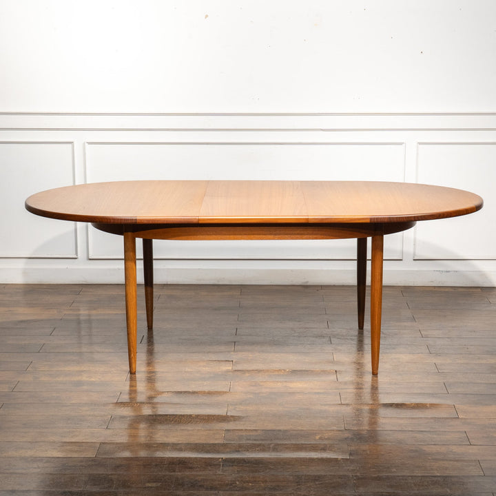 英国【G-PLAN ジープラン Fresco フレスコ】エクステンション オーバル ダイニングテーブル No.4387 /26A