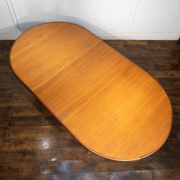 英国【G-PLAN ジープラン Fresco フレスコ】エクステンション オーバル ダイニングテーブル No.4387 /26A