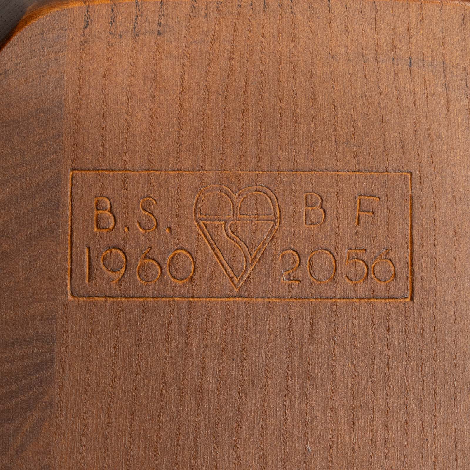 ERCOL アーコール ラダーチェア 刻印 BSロゴ 英国【ERCOL アーコール】背中をしっかり支えてくれる ラダーバック