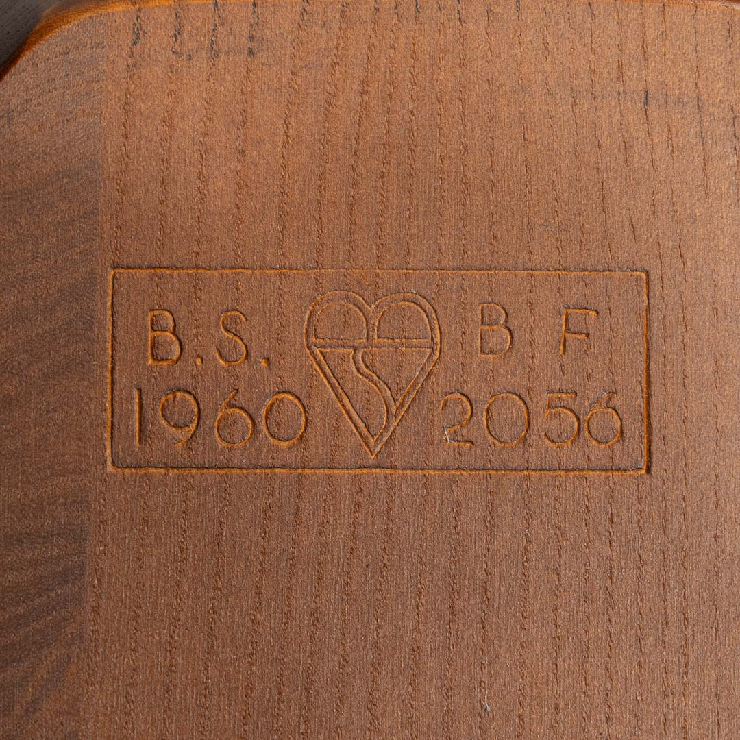 英国【ERCOL アーコール】背中をしっかり支えてくれる ラダーバックチェア No.496 オールドコロニアル /26A-3