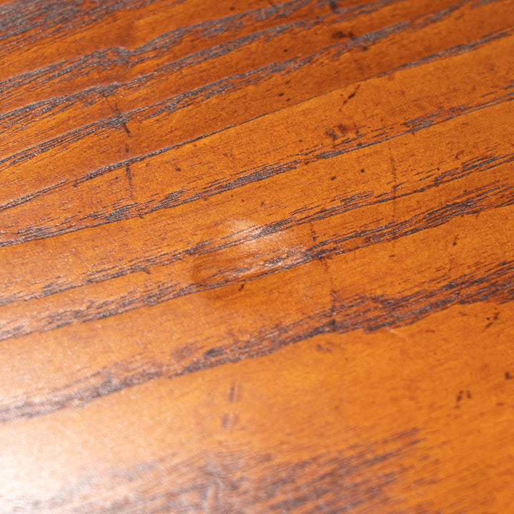 限られたスペースをスマートかつエレガントに使える オーク ペデスタルテーブル /26A