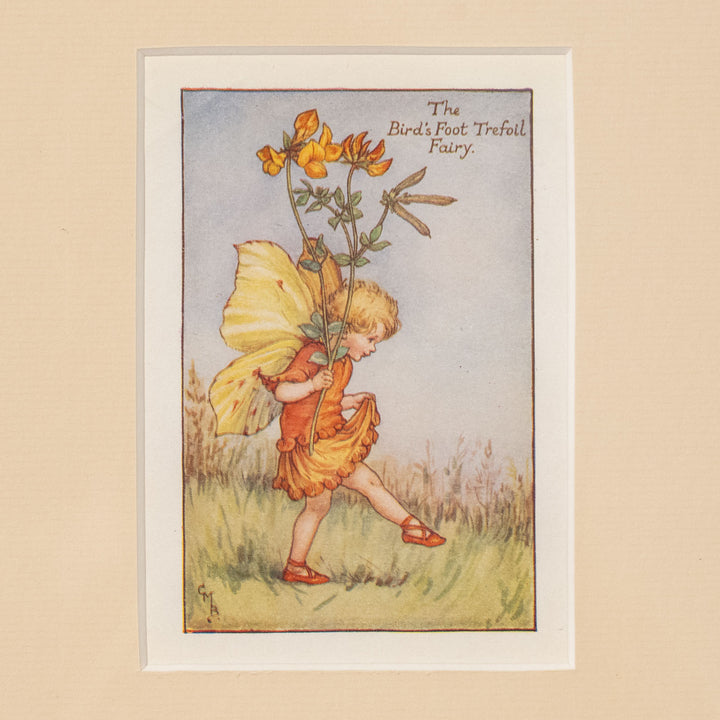 『The BIRD'S FOOT TREFOIL Fairy』楽しげにステップを踏むバーズフットトレフォイルの妖精