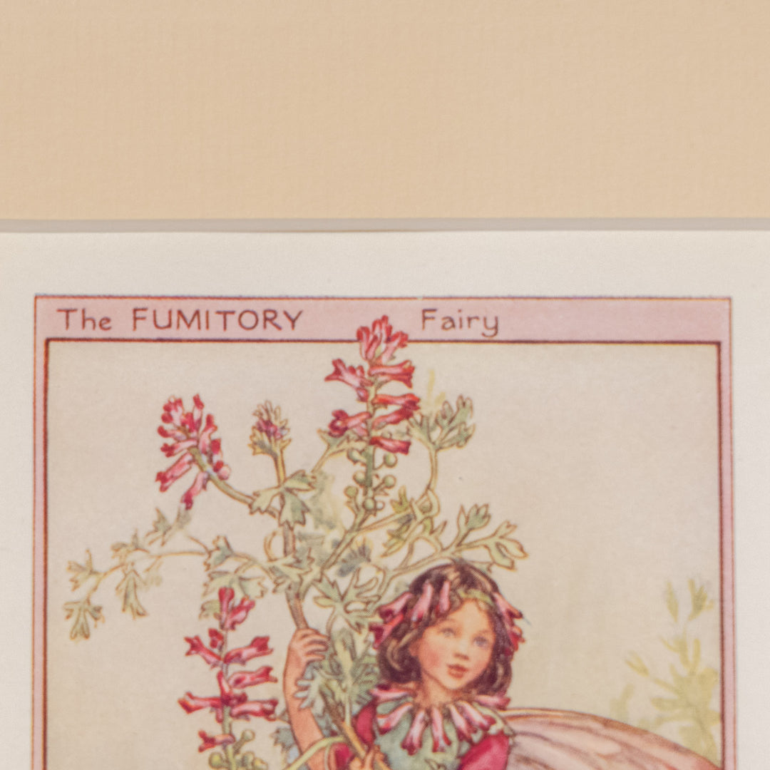 『The FUMITORY Fairy』お花と同じマゼンダピンクのドレスが愛らしいフミトリーの妖精 アートピース