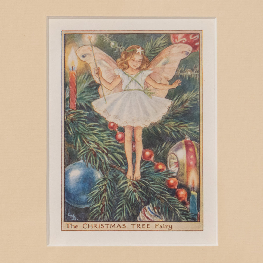『The CHRISTMAS TREE Fairy』愛らしくも気品に満ちたクリスマスツリーの妖精 アートピース
