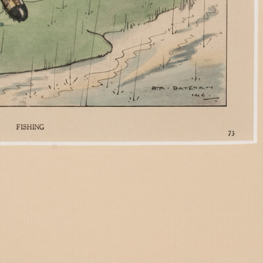 『FISHING』作者の釣りへの深い愛と自虐が詰まった コミックアートピース