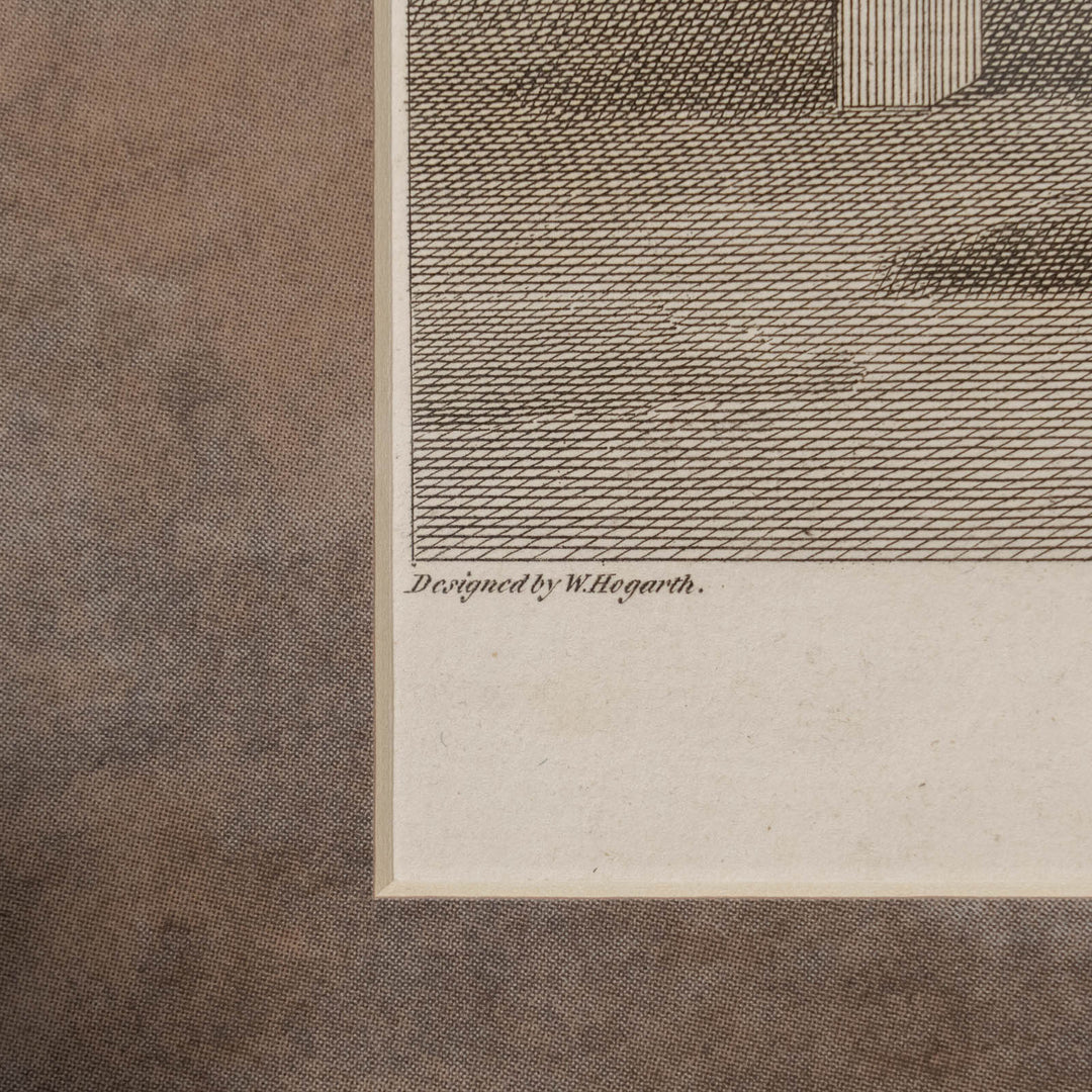 『John Wilkes Esq』ジョン・ウィルクスを醜くデフォルメした風刺画 アートピース