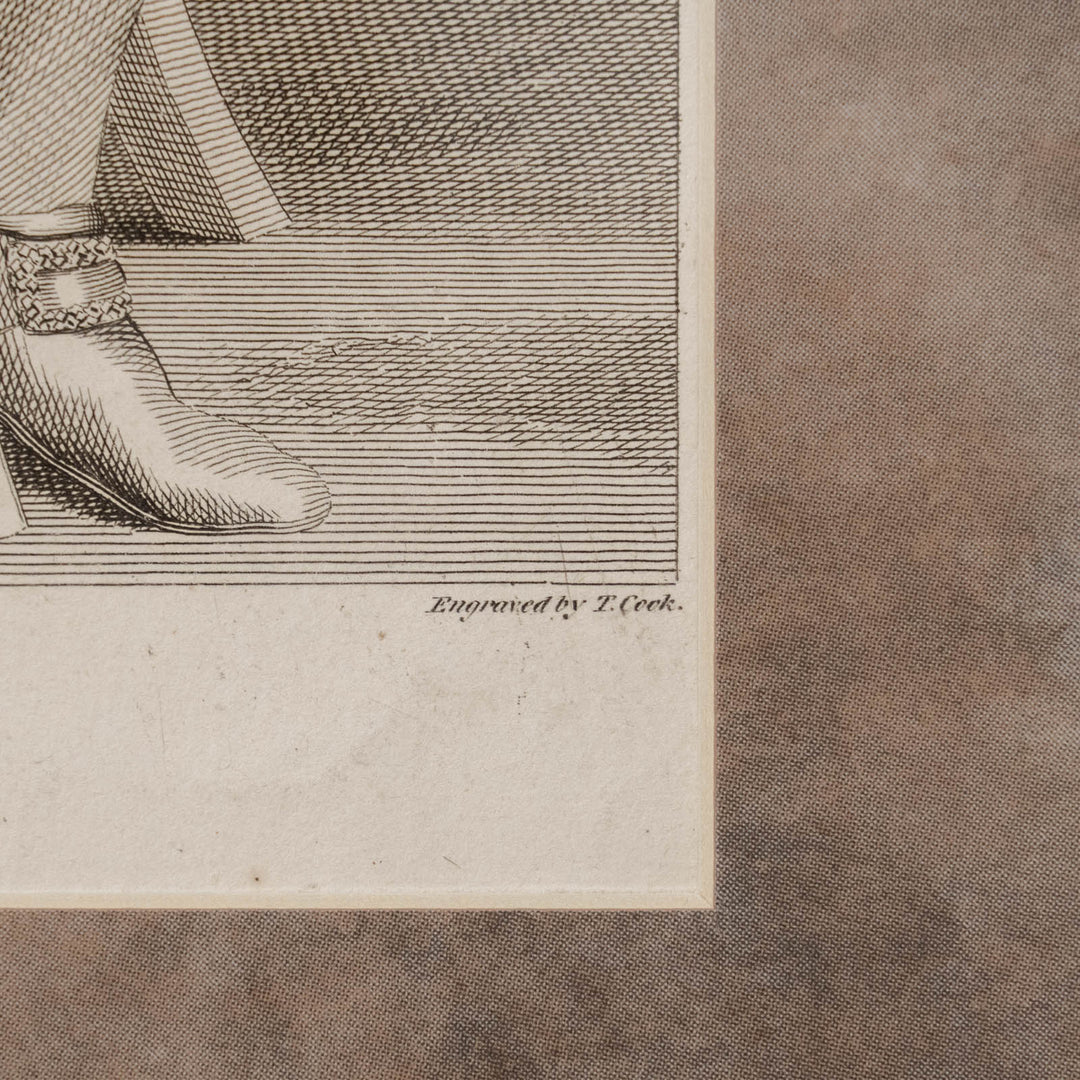 『John Wilkes Esq』ジョン・ウィルクスを醜くデフォルメした風刺画 アートピース