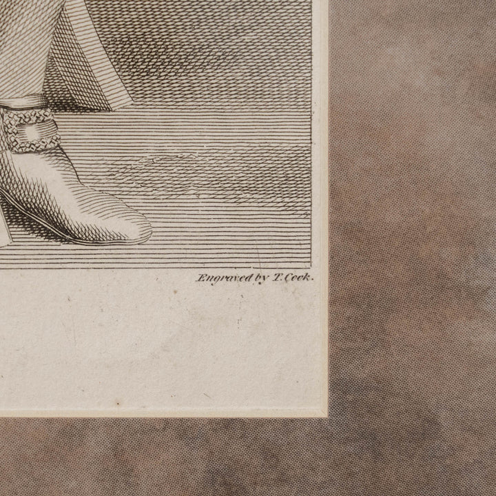 『John Wilkes Esq』ジョン・ウィルクスを醜くデフォルメした風刺画 アートピース