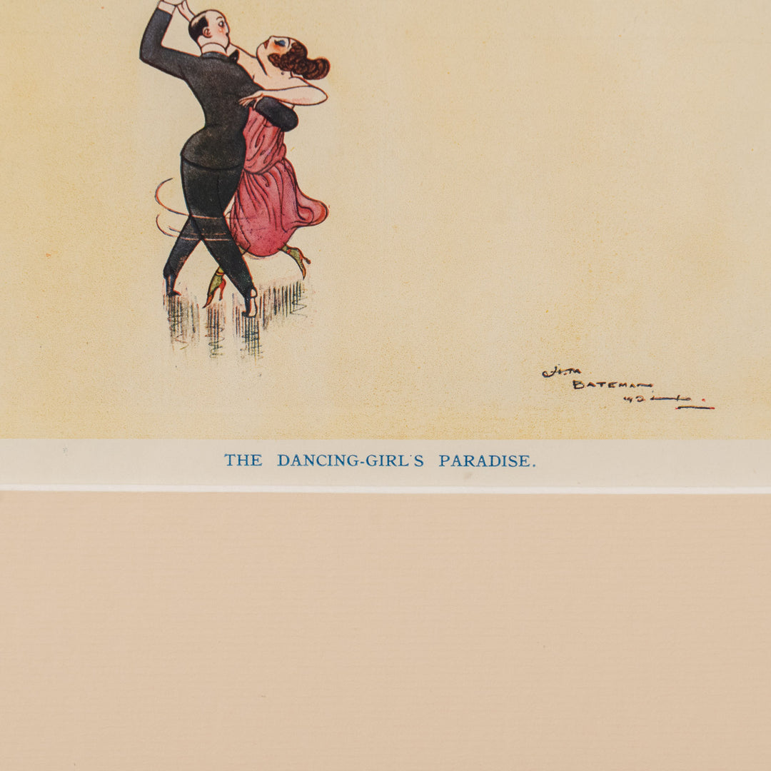 『THE DANCING-GIRL'S PARADISE』踊る2人の世界と観衆の対比が印象的 コミックアートピース