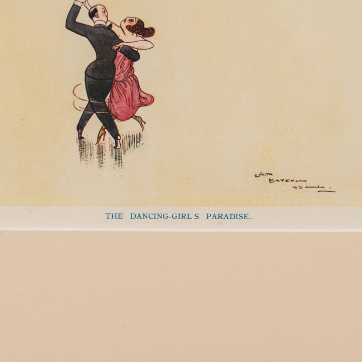 『THE DANCING-GIRL'S PARADISE』踊る2人の世界と観衆の対比が印象的 コミックアートピース