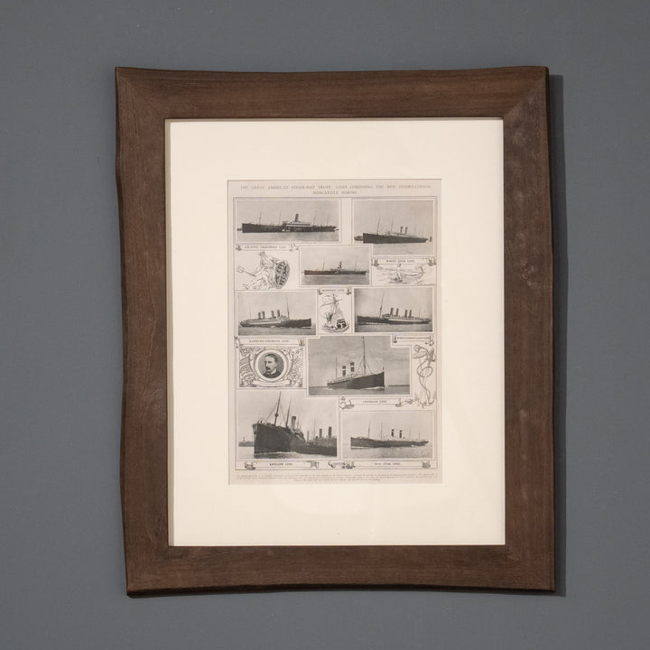 『THE GREAT AMERICAN STEAM-SHIP TRUST』世界の巨大航路と汽船の姿 ドキュメンタリーアートピース