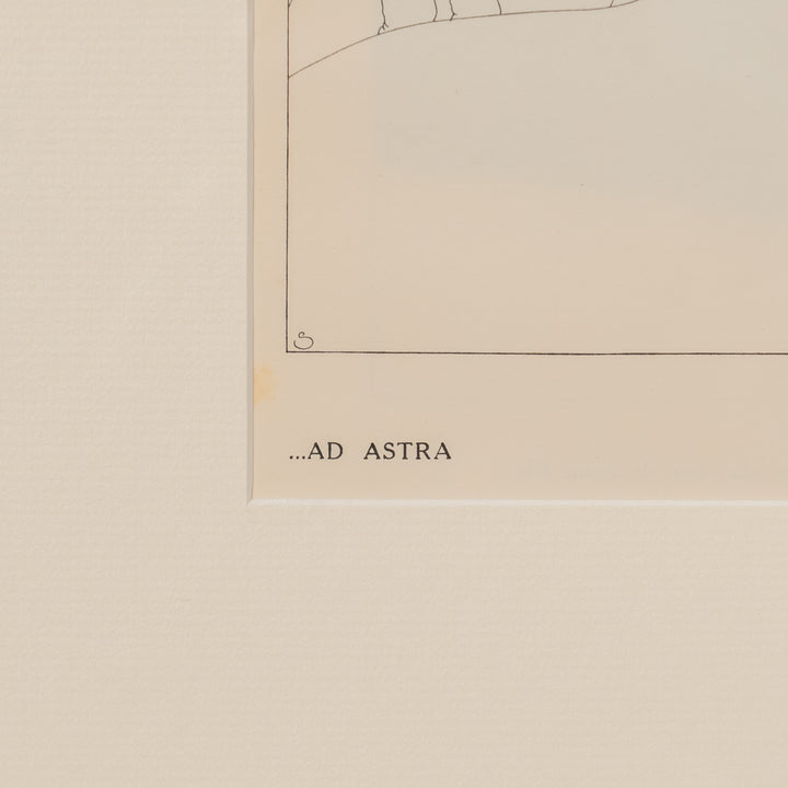 『...AD ASTRA』激しくクラッシュしたボブスレーを描いた コミックアートピース
