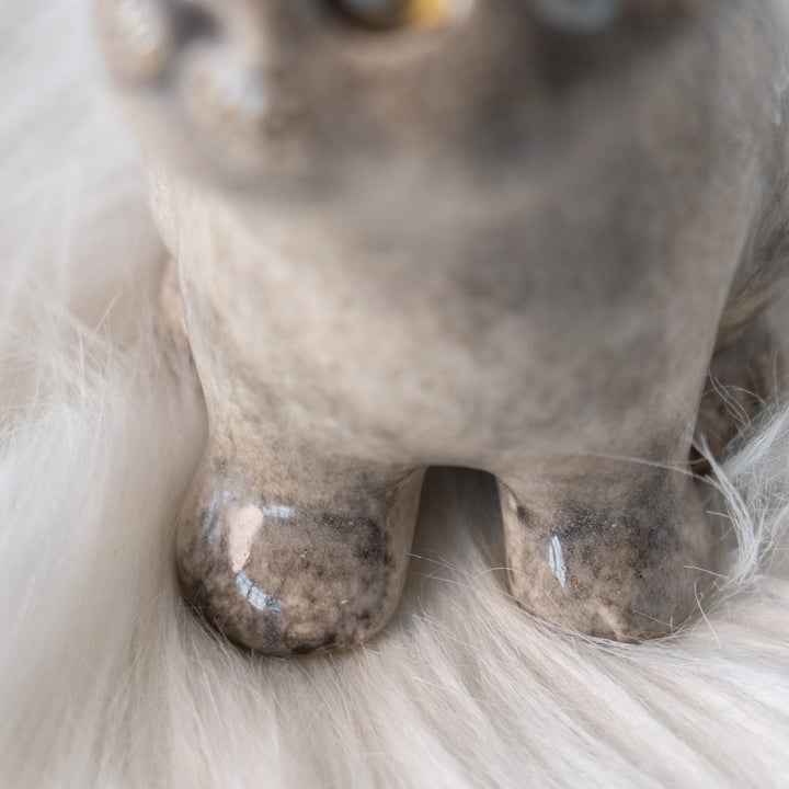 【Winstanley Cat ウィンスタンレイ キャット】丸々したフォルムがキュート グレー 灰猫 /25L