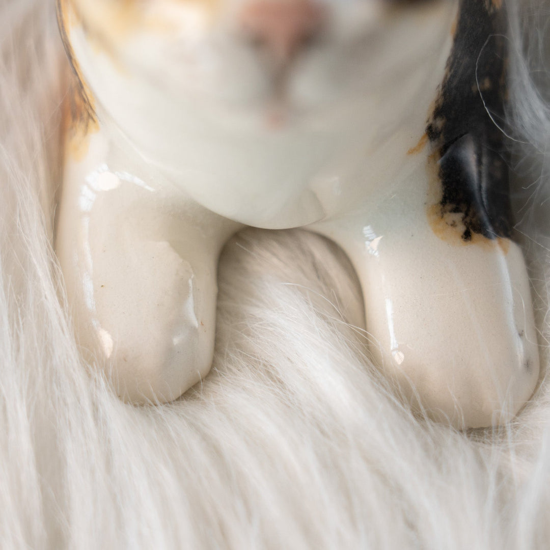 【Winstanley Cat ウィンスタンレイ キャット】今にも飛びかかりそうな躍動感あるフォルム キャリコ 三毛猫 /25L