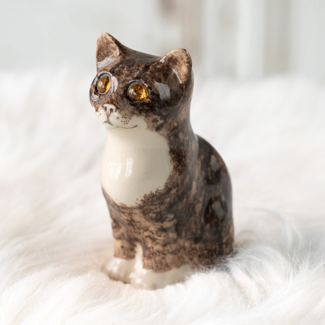 【Winstanley Cat ウィンスタンレイ キャット】まん丸お目目が特徴的 ブラウンタビー キジトラ猫 /25L