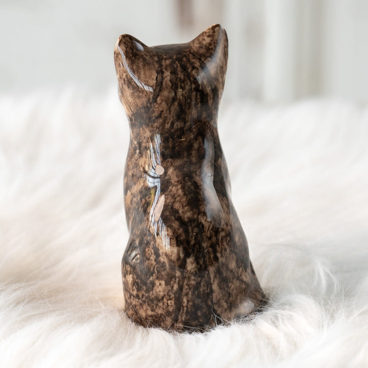 【Winstanley Cat ウィンスタンレイ キャット】まん丸お目目が特徴的 ブラウンタビー キジトラ猫 /25L