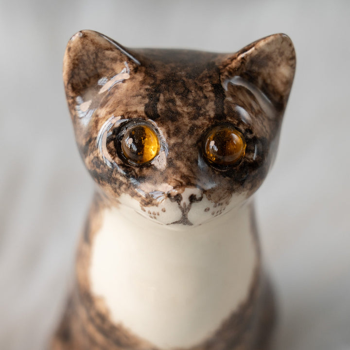 【Winstanley Cat ウィンスタンレイ キャット】まん丸お目目が特徴的 ブラウンタビー キジトラ猫 /25L